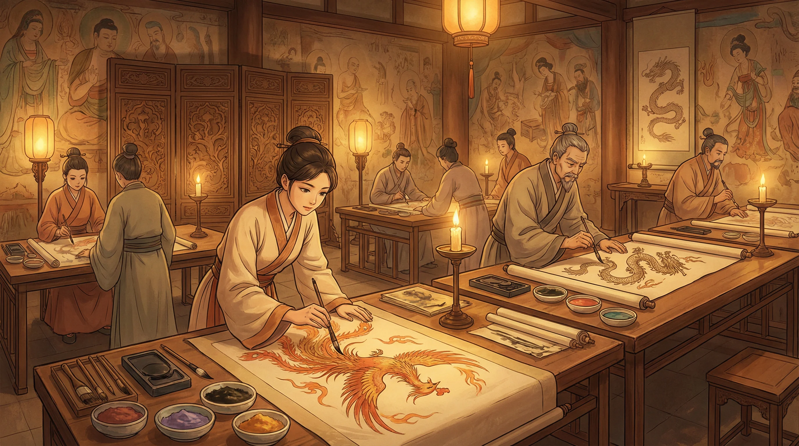画师入驻 - 爱的罗曼史HD未删减版 国风动漫画师